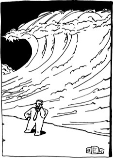 "I didn't bring a swim suit. Why do you ask?"