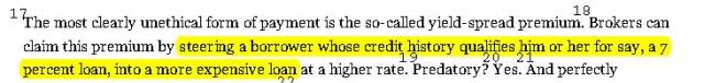 Predatory Incompetence Falsifies New York Times Editorial on Mortgage Brokers