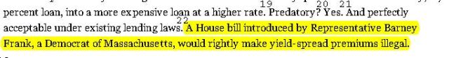 Predatory Incompetence Falsifies New York Times Editorial on Mortgage Brokers